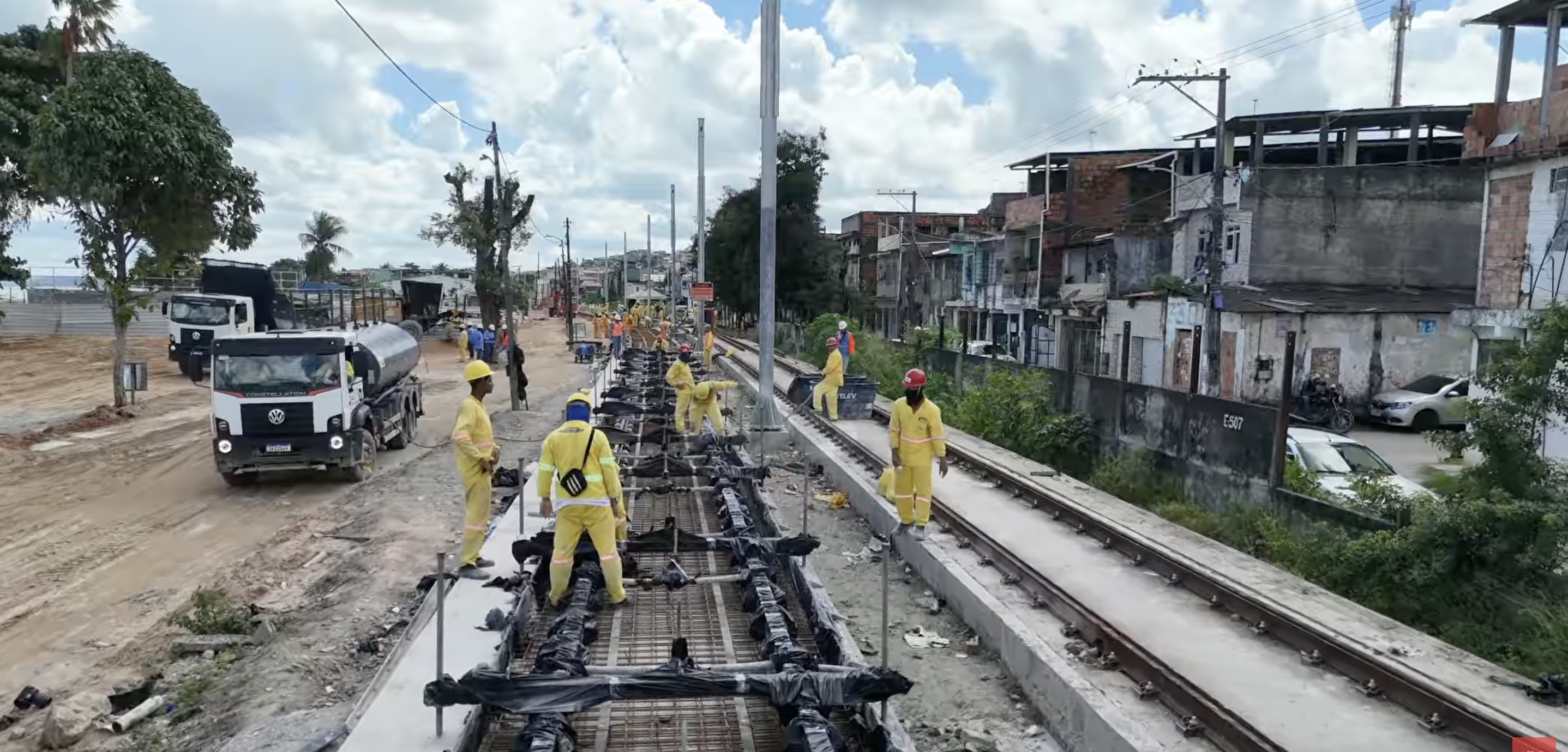 VLT de Salvador: vídeo revela detalhes inéditos da obra gigante; assista