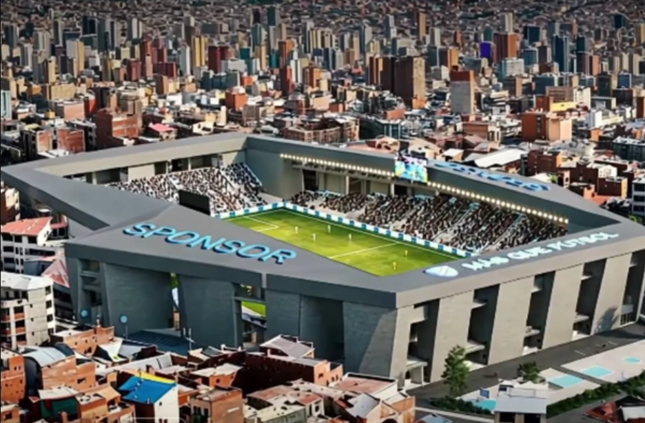 Clube do Grupo City avança em estádio milionário na Bolívia