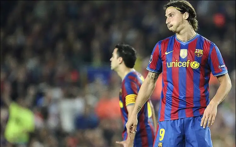 Ibrahimovic no Barcelona