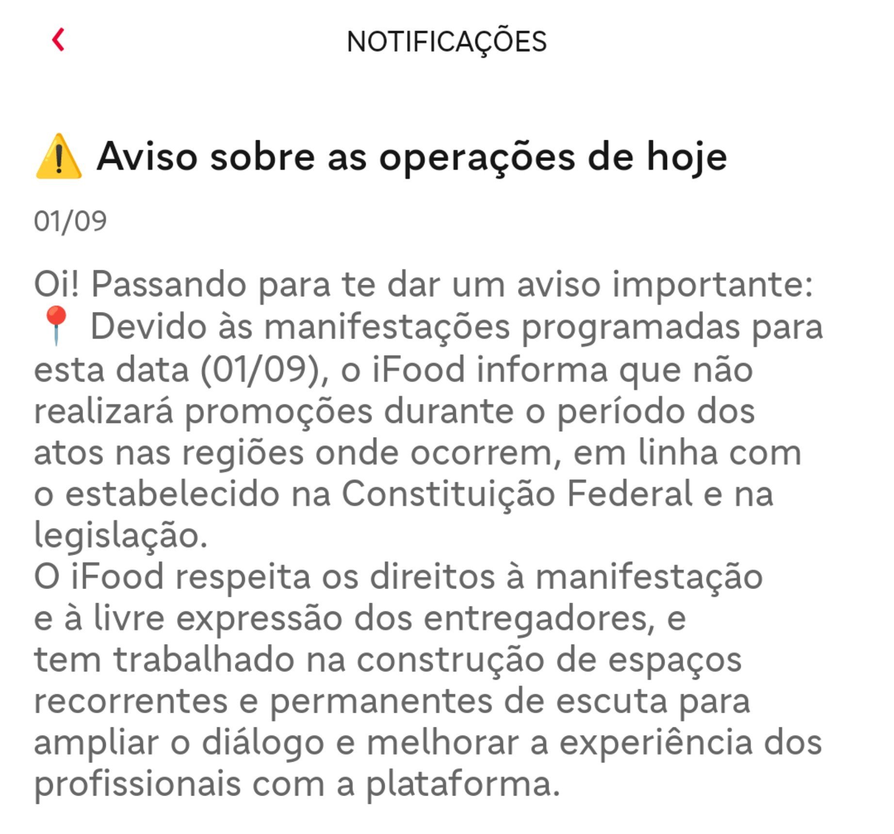 Durante greve de entregadores, 99Food e Keeta oferecem até R$ 9 extras