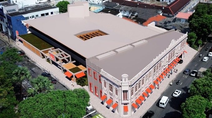 Projeção da integração entre Estação e Complexo