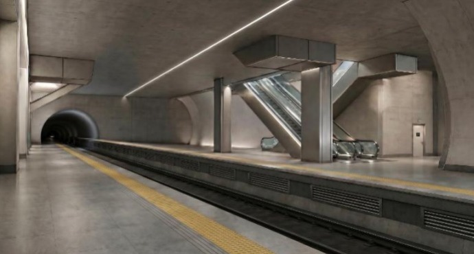 Mezanino do Metrô