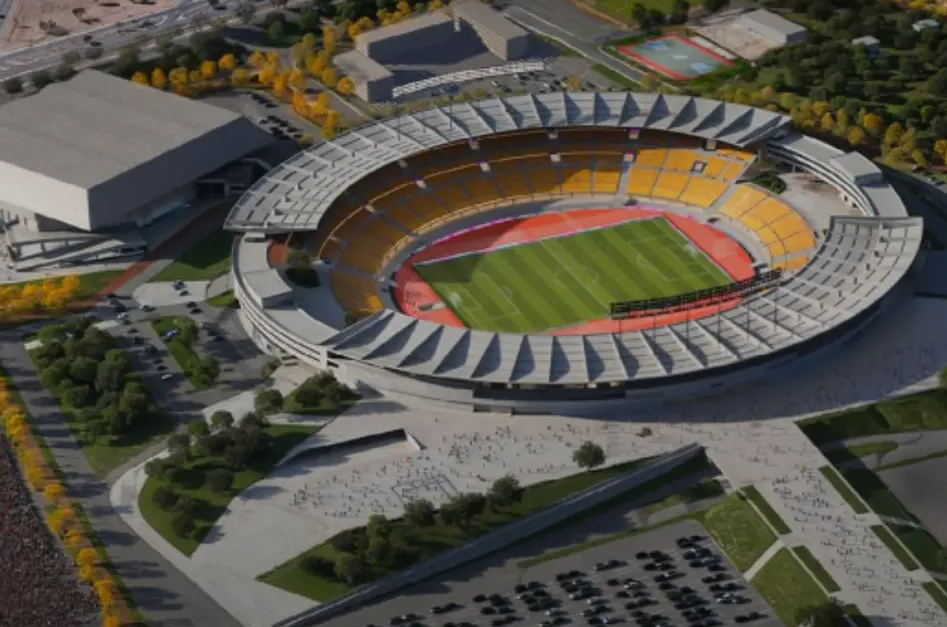 Estádio histórico avança em reforma de R$ 400 milhões para virar arena