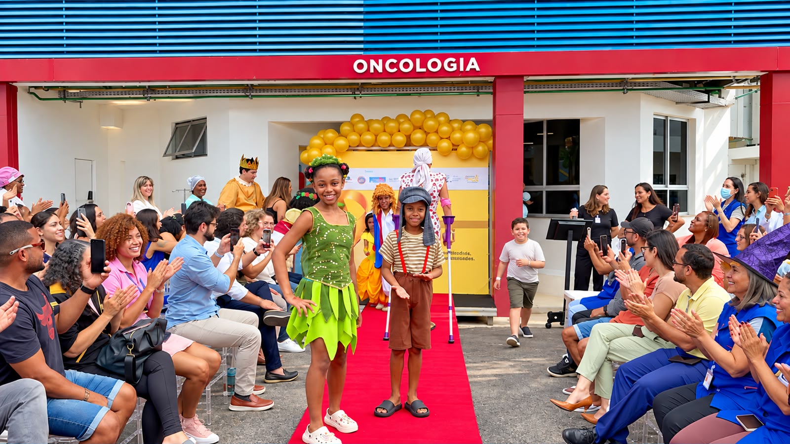 Martagão Gesteira realiza desfile com pacientes oncológicos