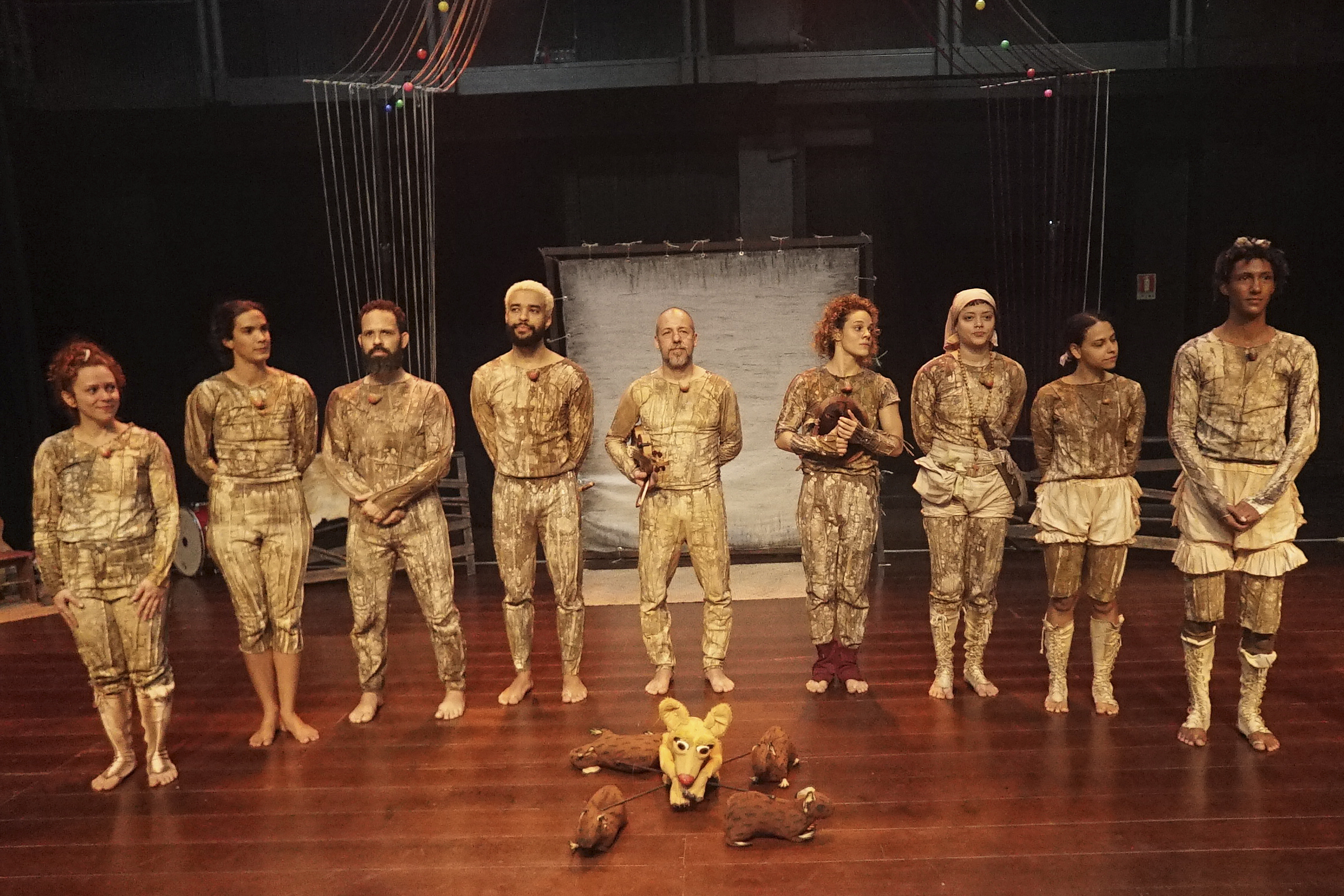 Ana Tereza Mendes, Alice Cunha, Flora Rocha, Jell Oliveira, Lineu Gabriel, Luana Coelho, Saulus Bomfim, Theo Charles e Uerla Cardoso. 