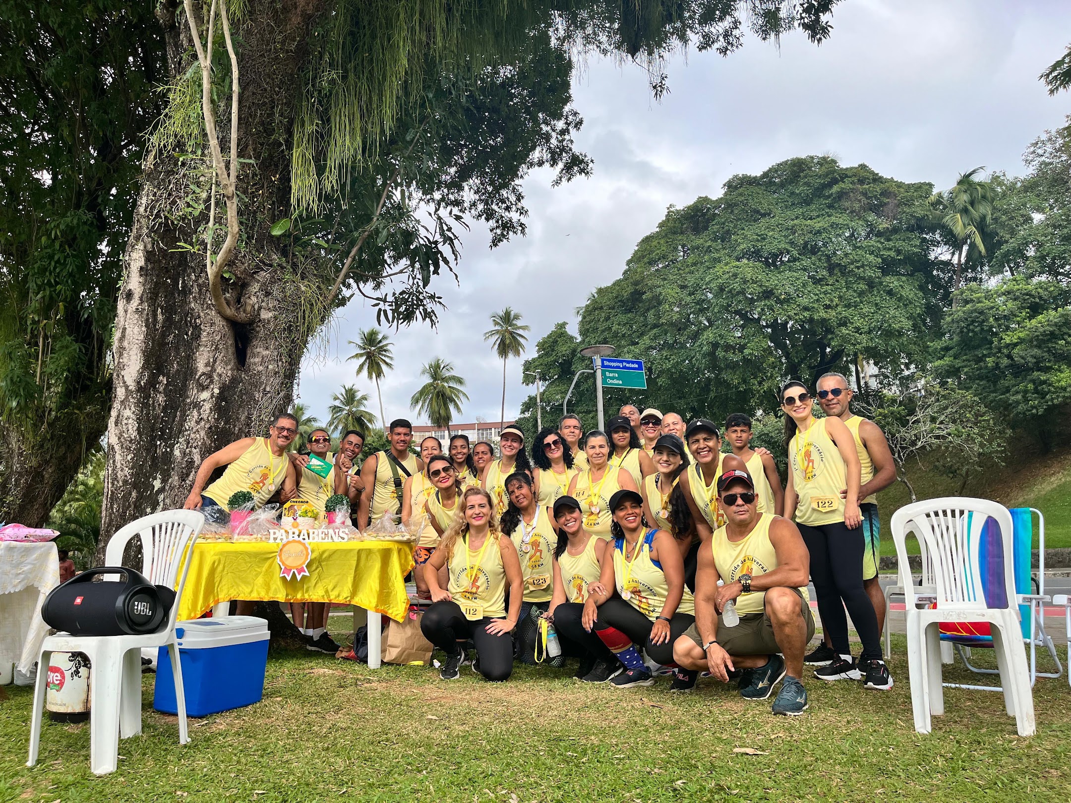Corrida de aniversário de Sandi em Salvador