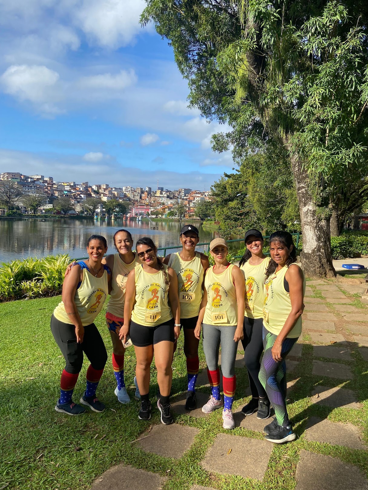 Corrida de aniversário de Sandi em Salvador