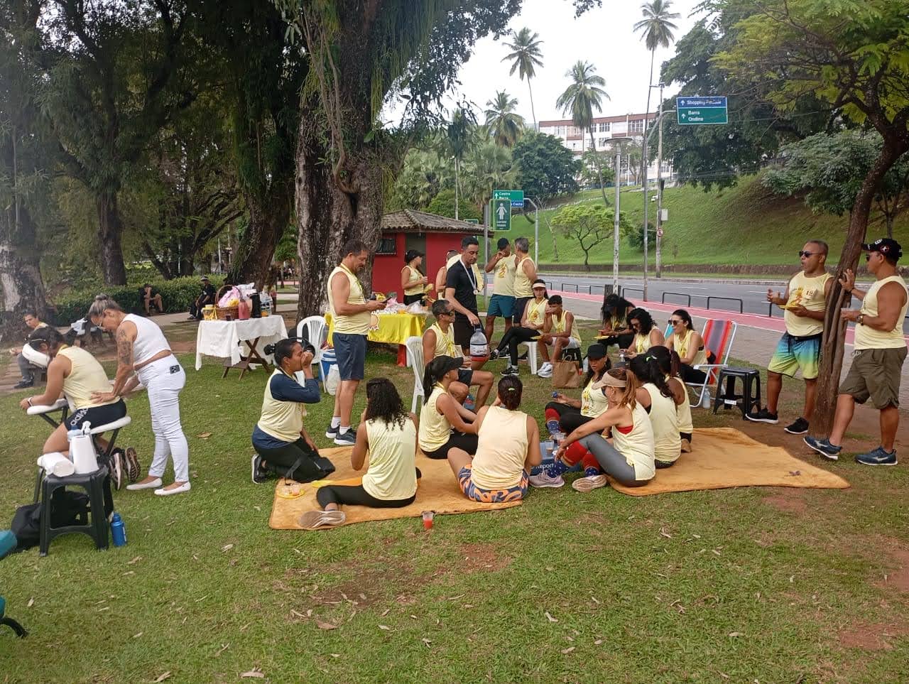 Corrida de aniversário de Sandi em Salvador