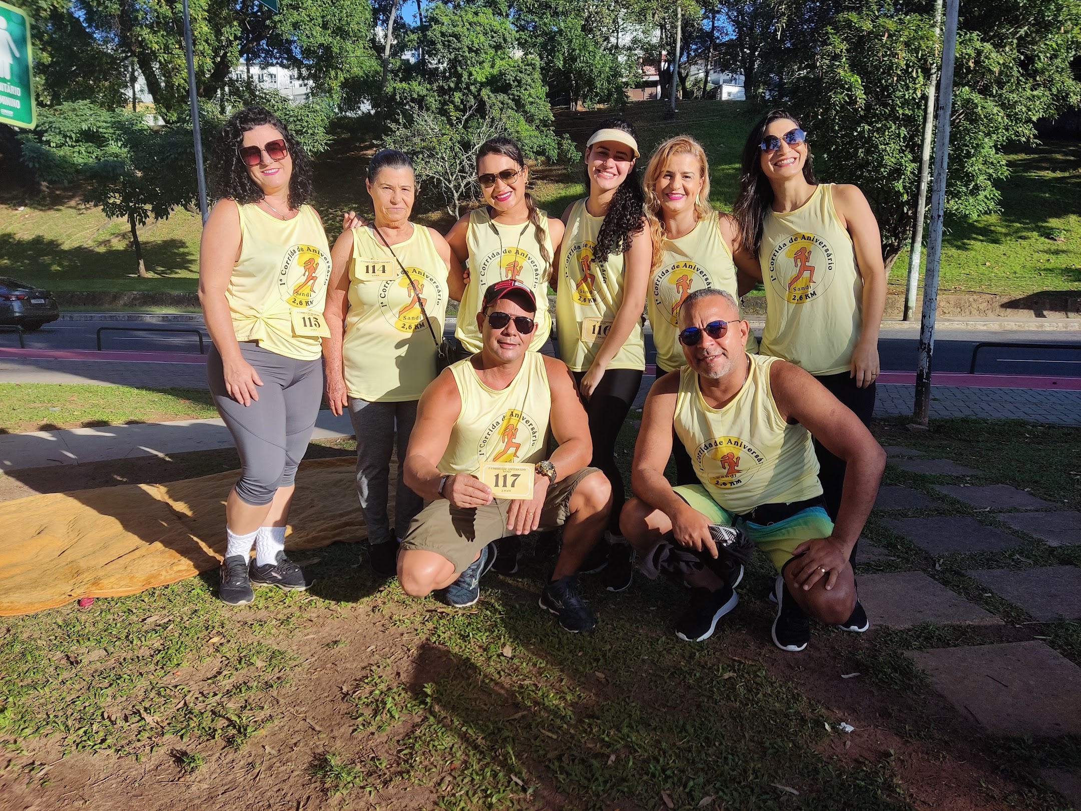 Corrida de aniversário de Sandi em Salvador