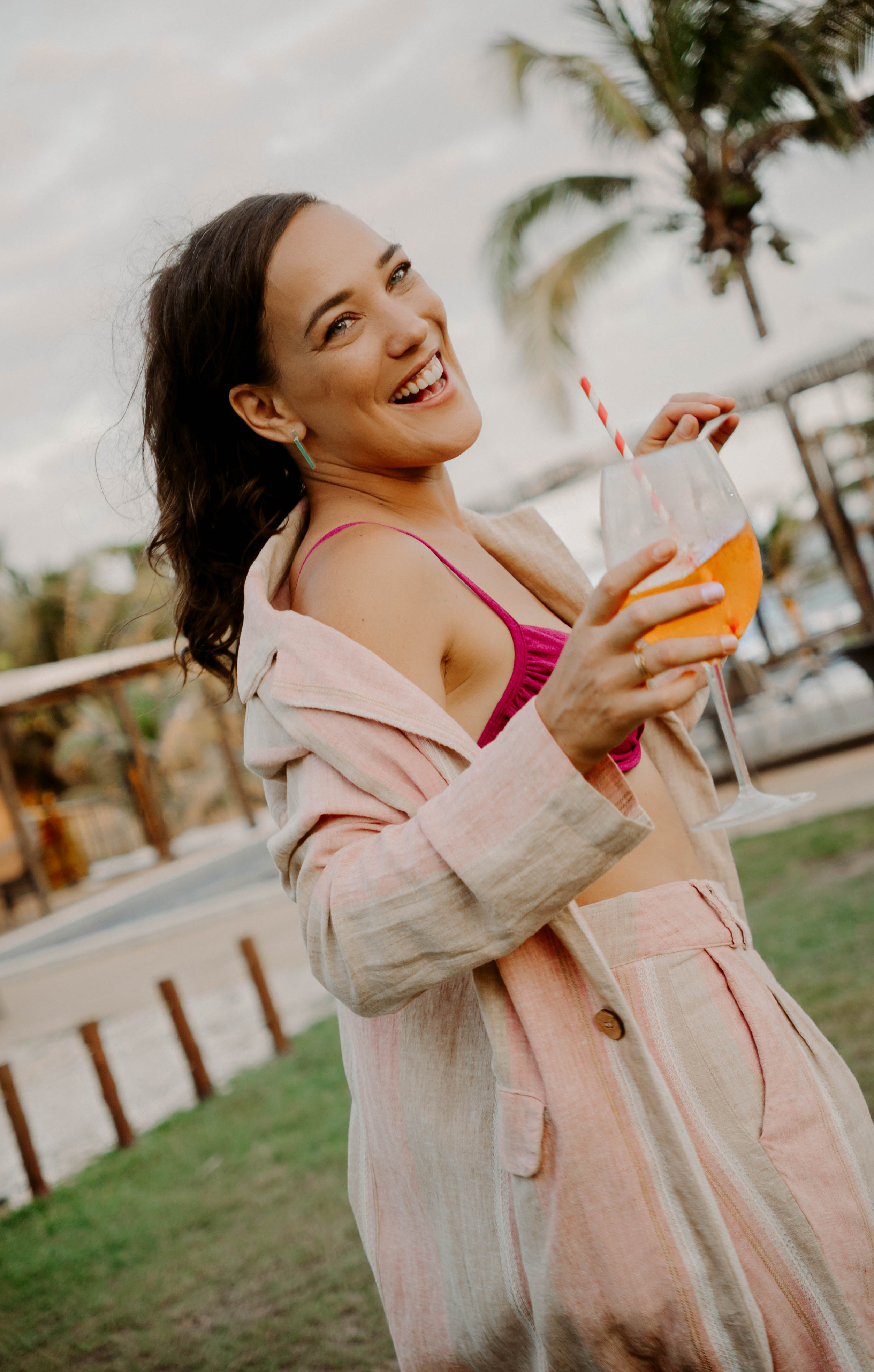 Imagens: Adriana Birolli escolhe Salvador para celebrar aniversário