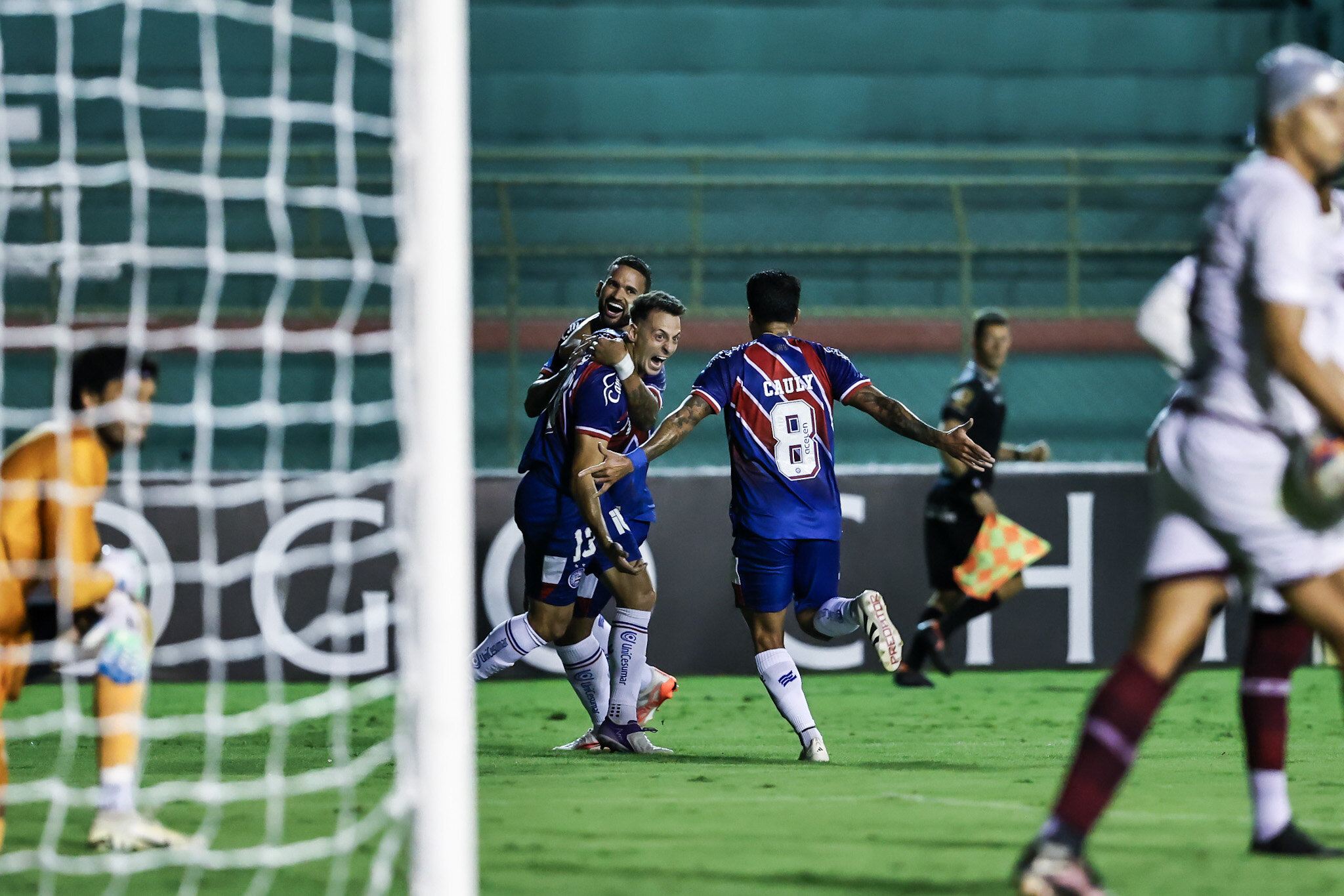 Arias marcou o segundo gol do Bahia contra Jacuipense