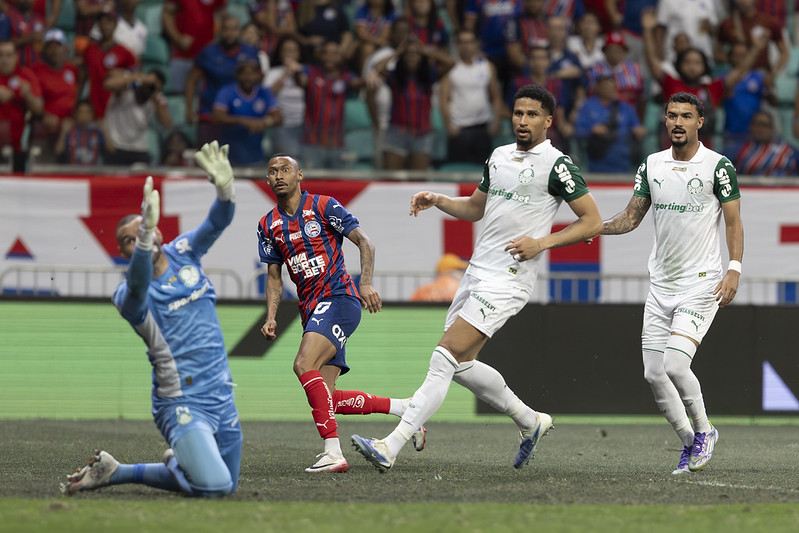 Ademir marcou o gol do triunfo sobre o Palmeiras