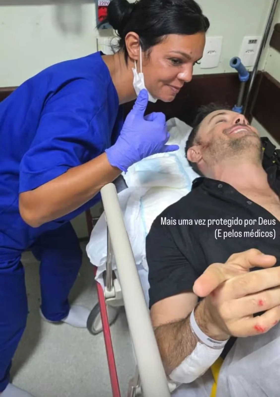 Após atropelamento, Kayky Brito sofre novo acidente