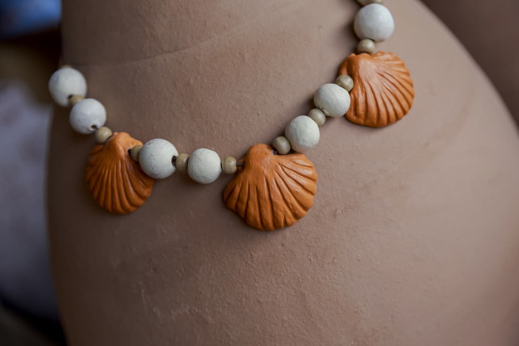 Biojoia ceiada por dona Dadá