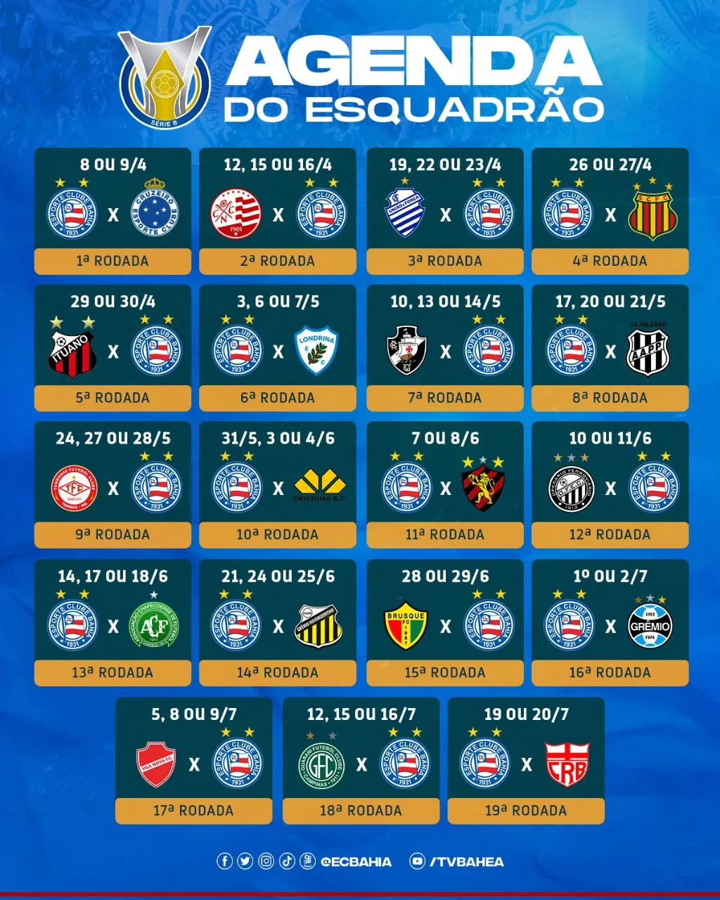 Brasileirão Série B: confira os jogos de hoje (10/11)