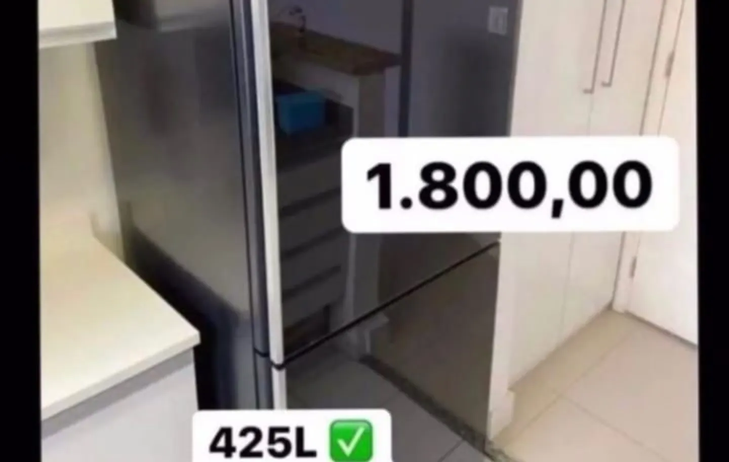 Criminosos anunciaram geladeira a baixo preço no perfil de Juliana