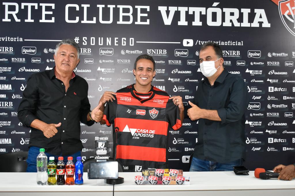 Jadson abraçou o projeto apresentado pela diretoria rubro-negra