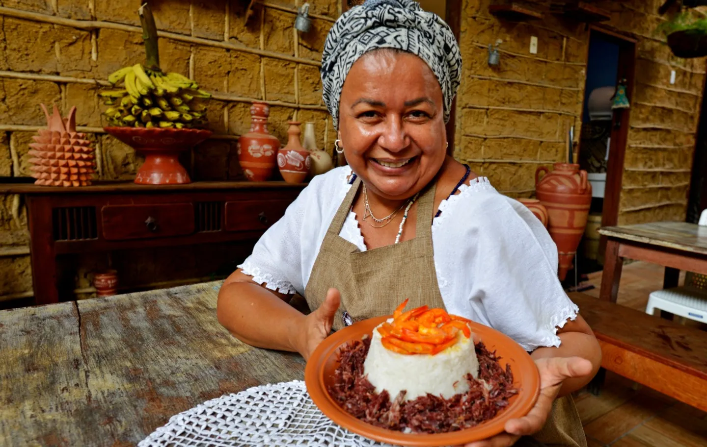 Leila Carneiro é cozinheira e empresária do Dona Mariquita