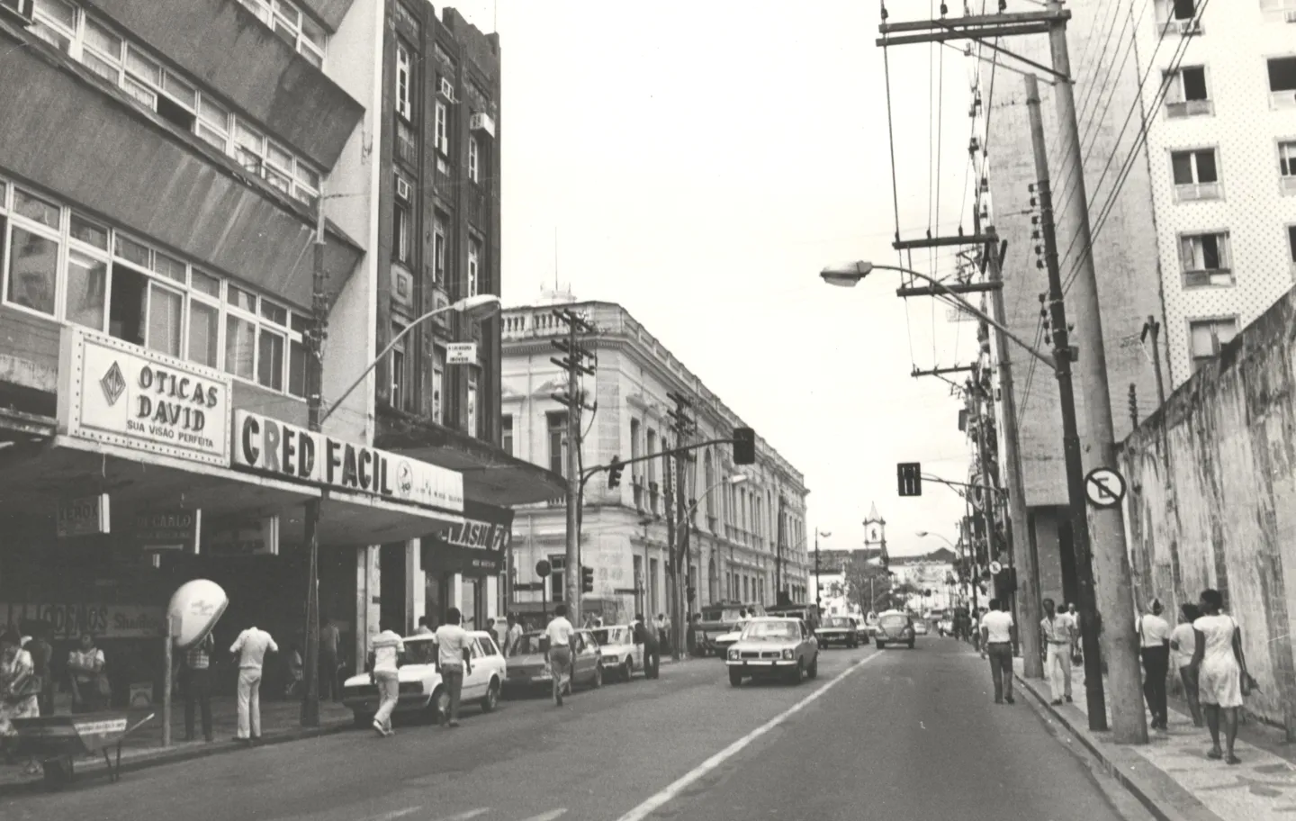 Rua Chile teve outras denominações como Rua Direita dos Mercadores.