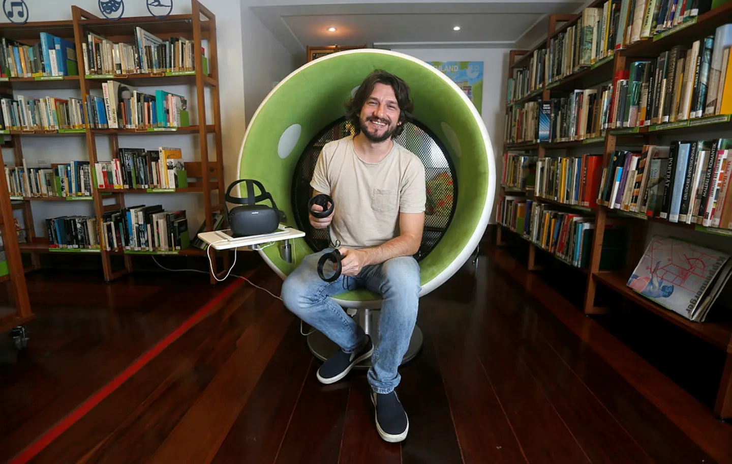 Goethe-Institut lançou espaço interativo e virtual da biblioteca