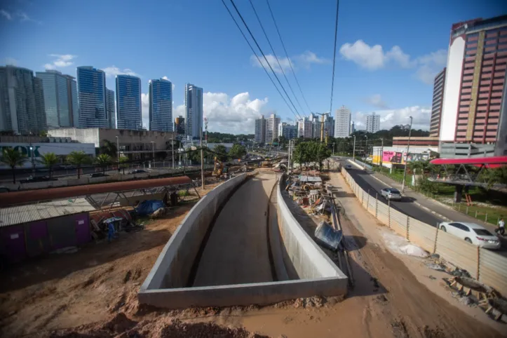 Primeira previsão de entrega do túnel era em abril de 2021