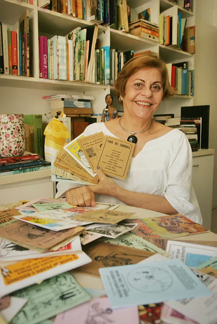 Edilene Matos, imortal da Academia de Letras da Bahia, criou Núcleo de Pesquisa e Cultura da Literatura de Cordel