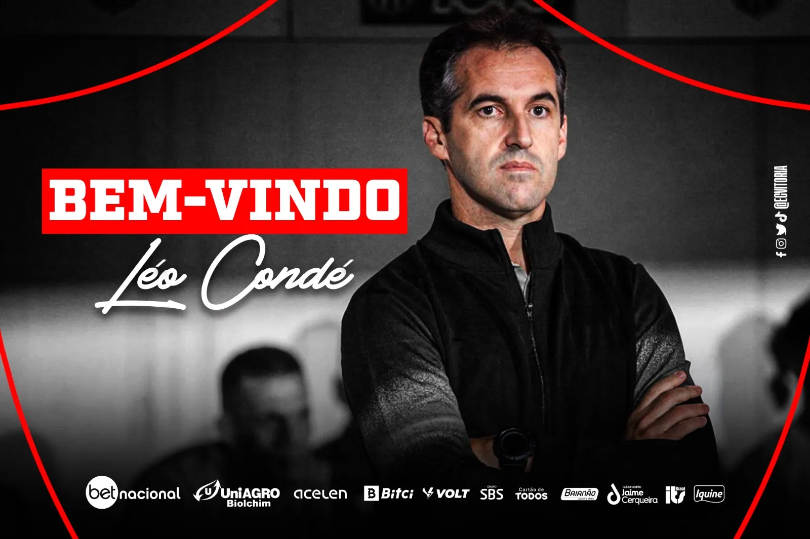 Léo Condé é confirmado como novo técnico do Vitória