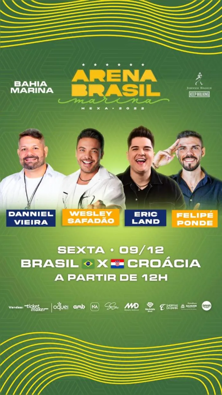 Imagem ilustrativa da imagem Arena Brasil Marina tem show de Wesley Safadão nesta sexta