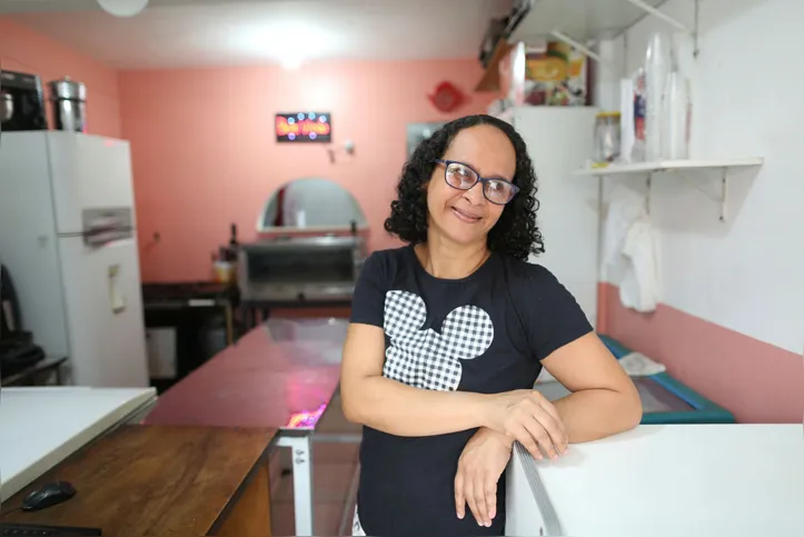 Cristiane Damasceno, dona do Porção Mágica Restaurante e Salgadaria