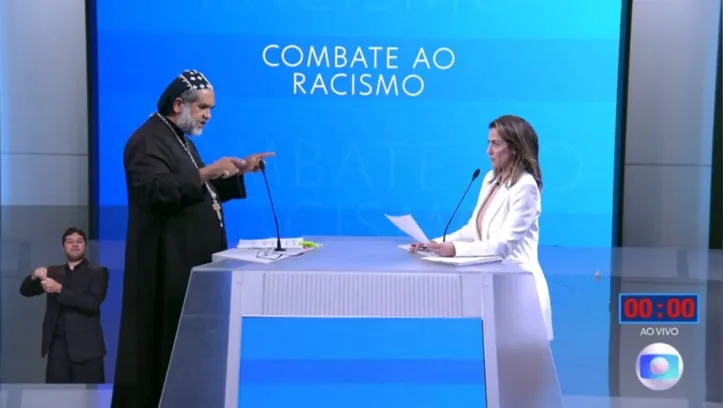 O baiano Kelmon (PTB) foi chamado de "padre de festa junina" por Soraya Thronicke (União Brasil), em um dos momentos mais marcantes dos debates presidenciais desse ano