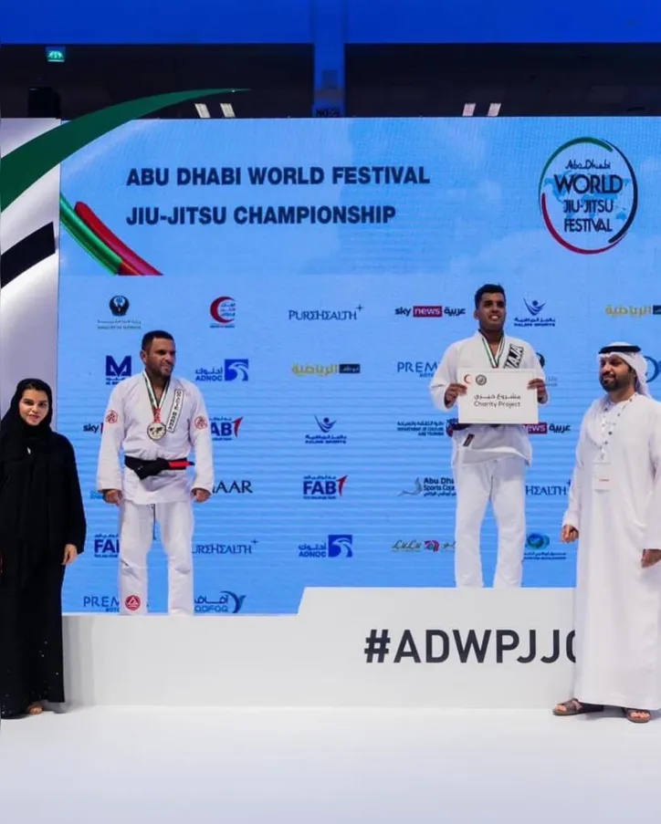 Igor Nogueira se tornou bicampeão mundial em Abu Dhabi, nos Emirados Árabes