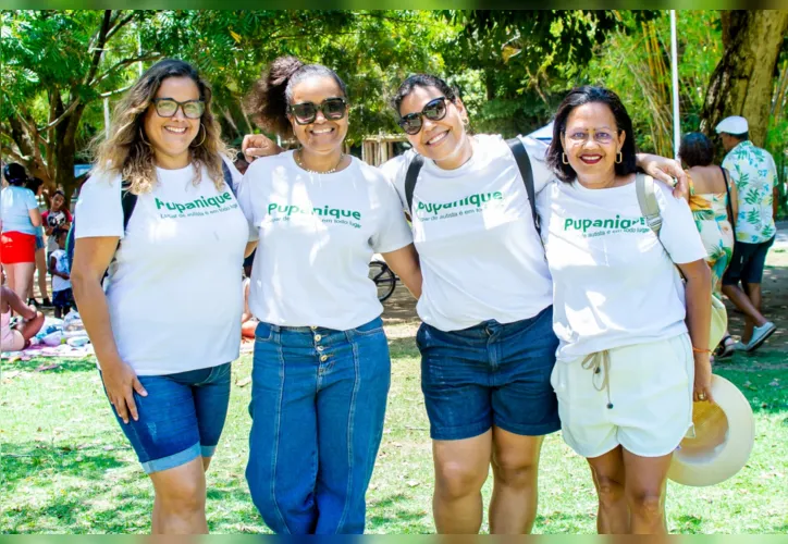 Maíra Cavalcante, Marleide Nogueira, Iara Pereira e Rosangela Souza administram a Associação Mães Autismo