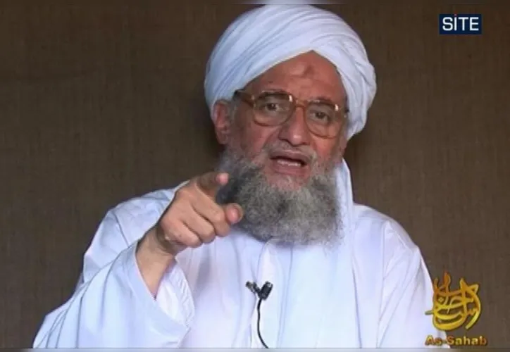 Al Zawahiri, chefe da Al-Qaeda, no Afeganistão