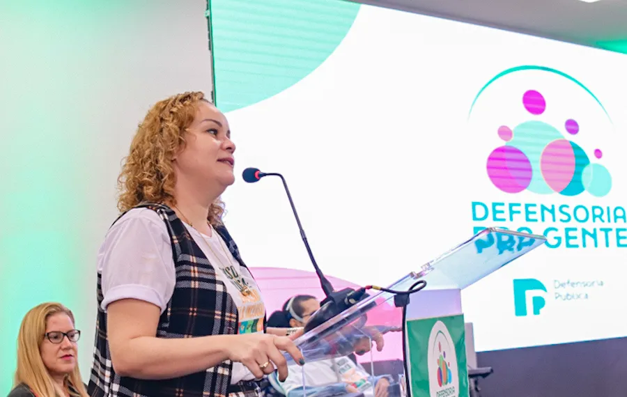Melisa Teixeira é defensora pública e vice-presidente da Comissão dos Direitos da Pessoa com Deficiência (ANADEP)