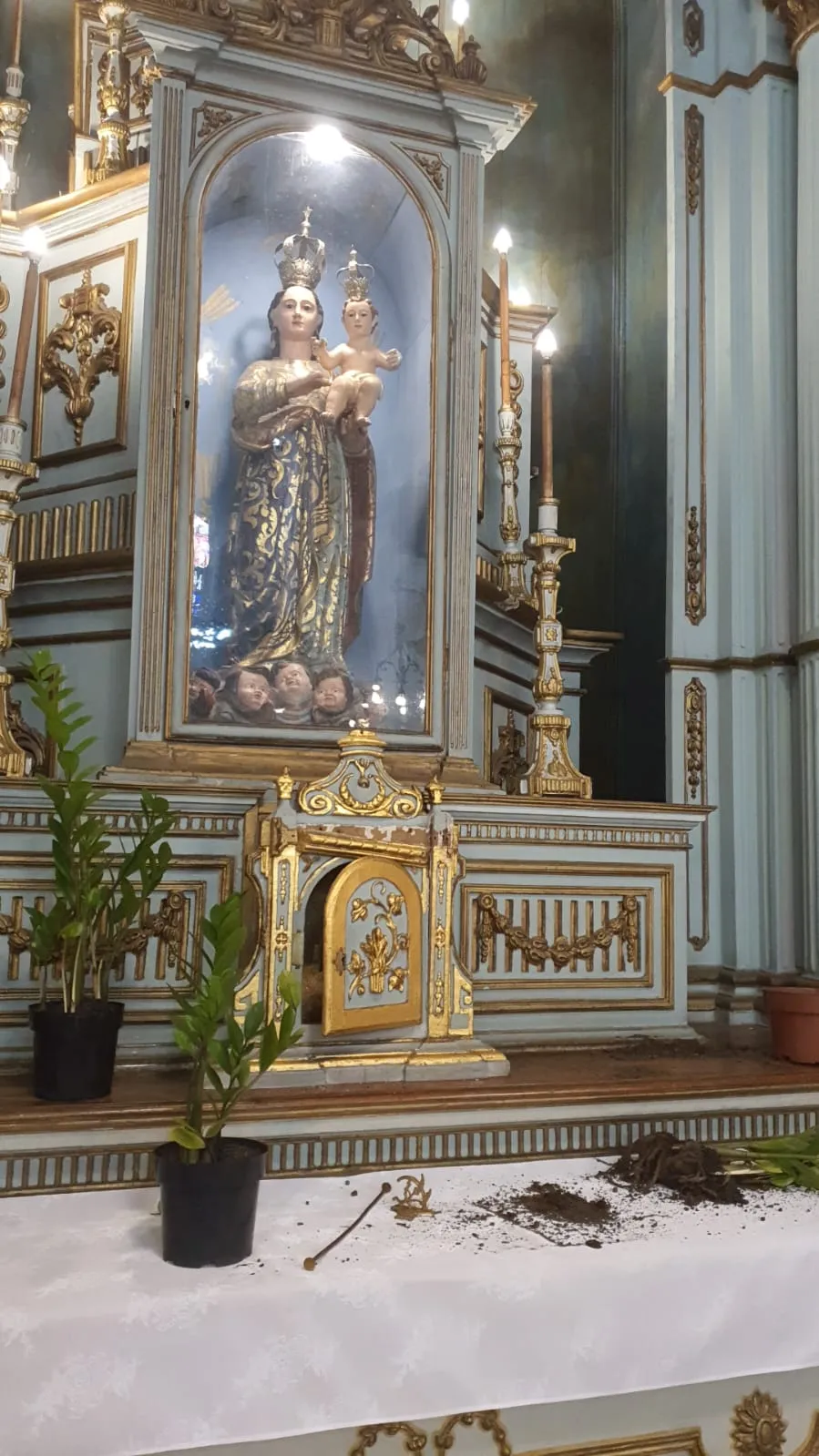 Imagem ilustrativa da imagem Igreja histórica de Nossa Senhora da Ajuda é arrombada em Salvador
