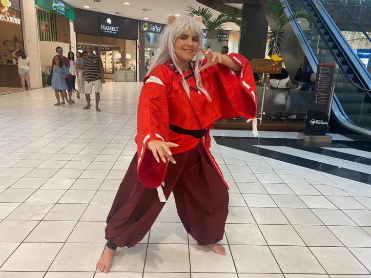 Baiana Kiki Béllico é referência em cosplay no Brasil e foi jurada da competição