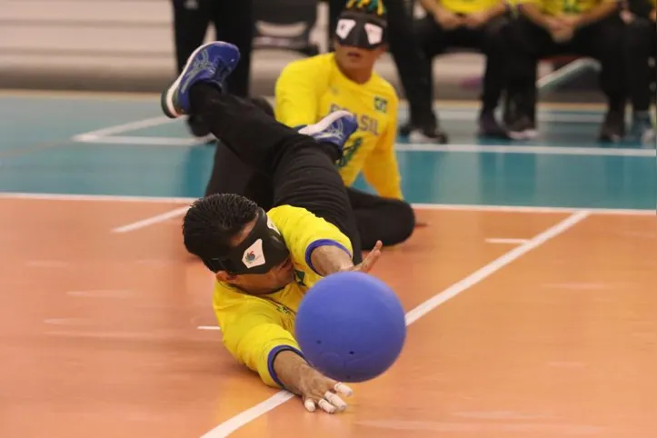 Tricampeã mundial, equipe masculina de goalball estará nos Jogos Paralímpicos