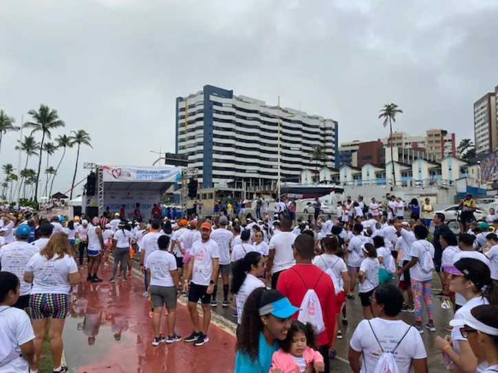 Quase 3 mil competidores participaram da 5ª. edição da Corrida Colorida