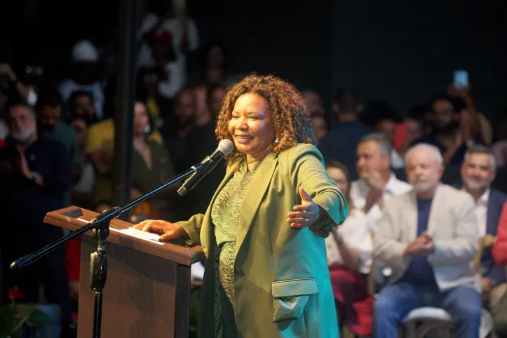 Ministra da Cultura do governo Lula, Margareth Menezes