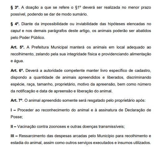 Imagem ilustrativa da imagem Prefeitura de Cravolândia autoriza abate de animais em situação de rua