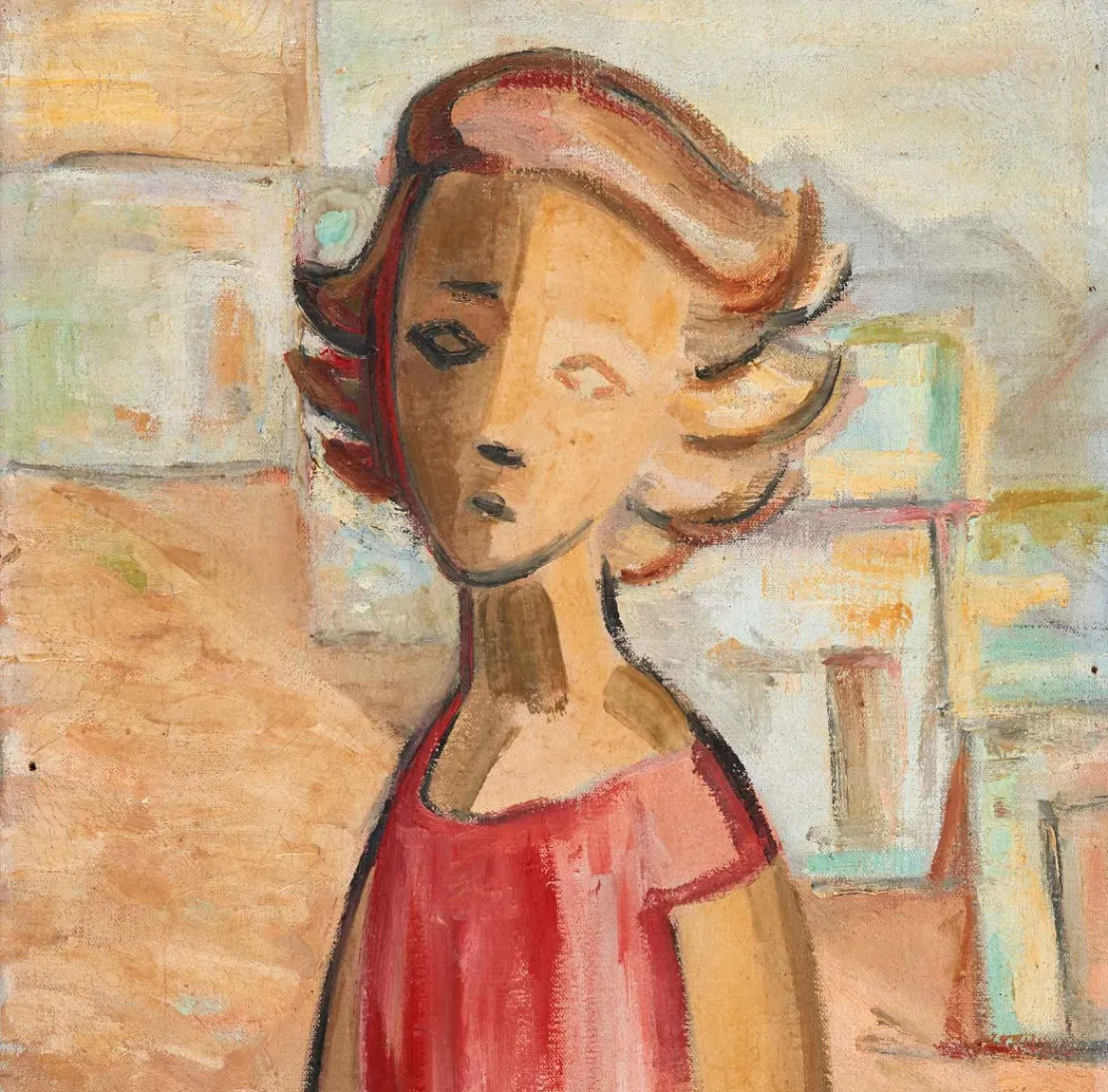 Obra Menina de Plataforma, de Lygia Sampaio