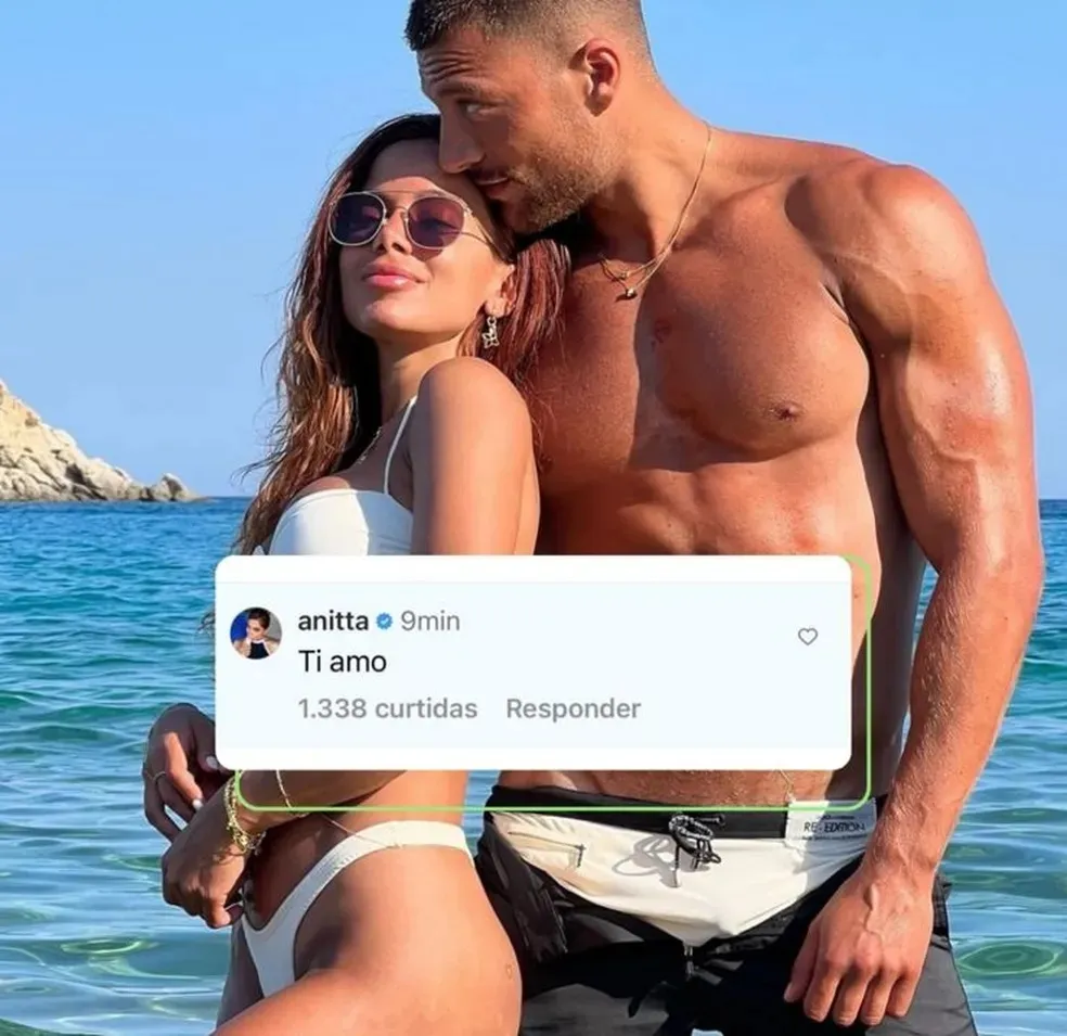 Anitta se declara nas redes