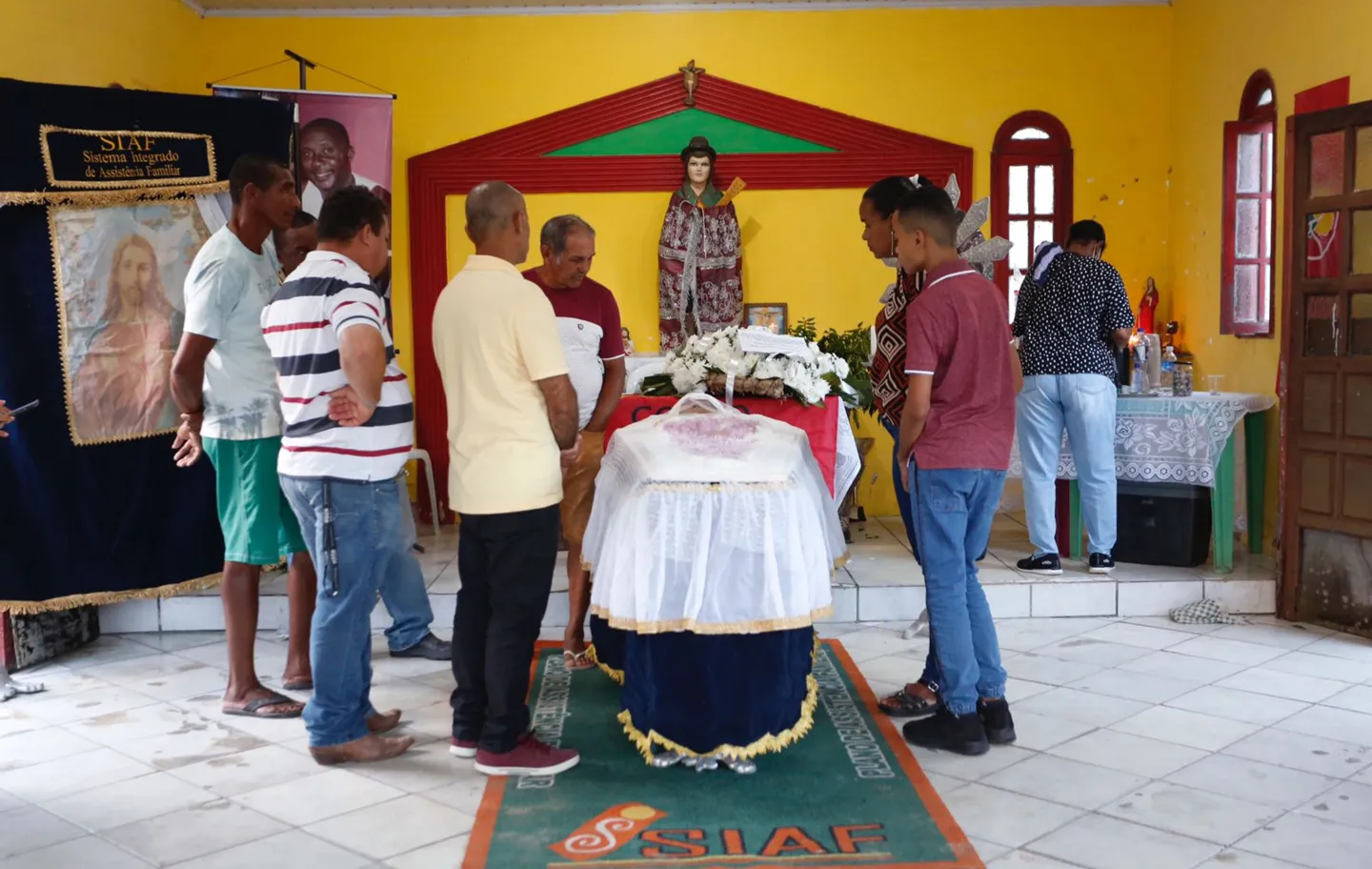 Velório da líder quilombola aconteceu no fim da tarde de sexta-feira, 18.