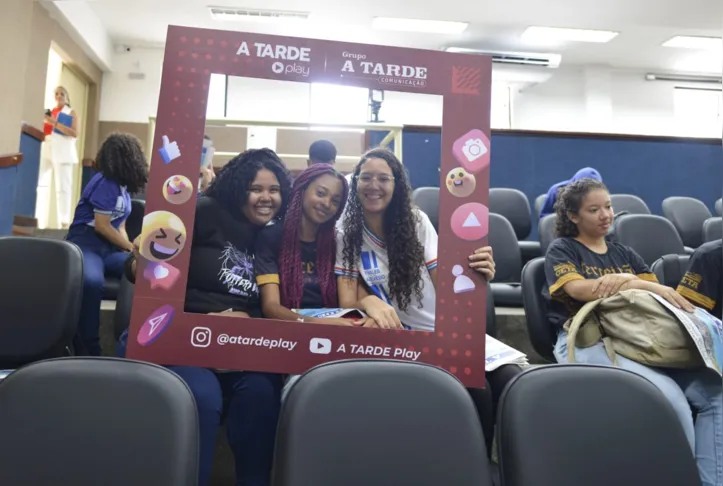 Roda de Conversa no colégio foi a primeira promovida pelo A TARDE Play, em parceria com o A TARDE Educação