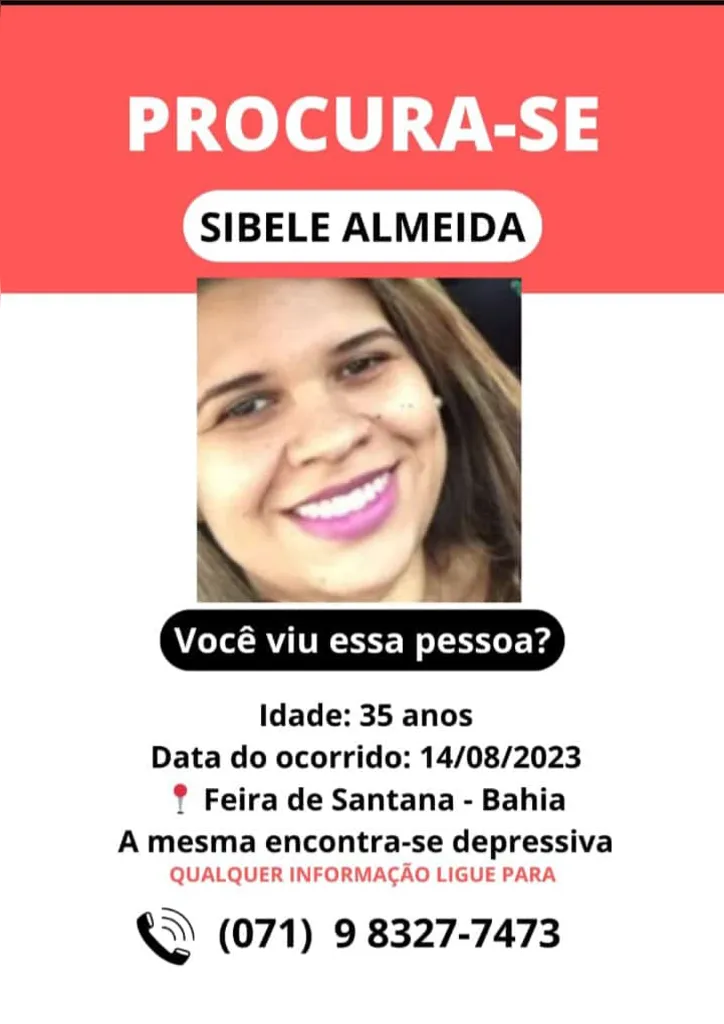 Imagem ilustrativa da imagem Dentista desaparece ao sair da casa da mãe em São Sebastião do Passé