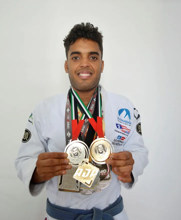 Igor Nogueira, de 28, é bicampeão mundial de jiu-jitsu