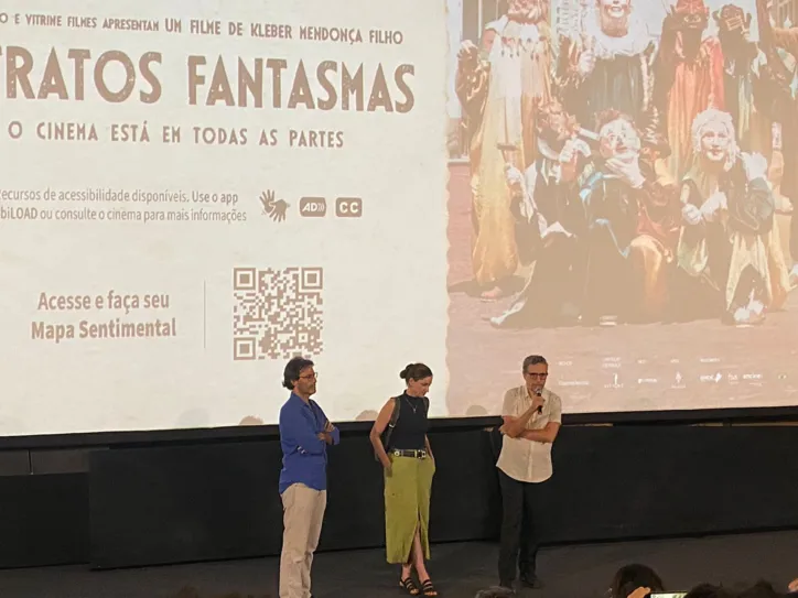 Diretor bateu papo com público após a exibição do filme