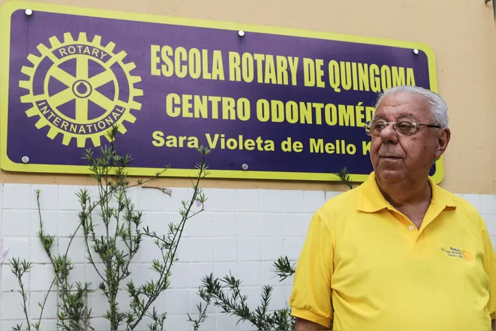 Presidente do Rotary Club Lauro de Freitas, Antonio Rafful