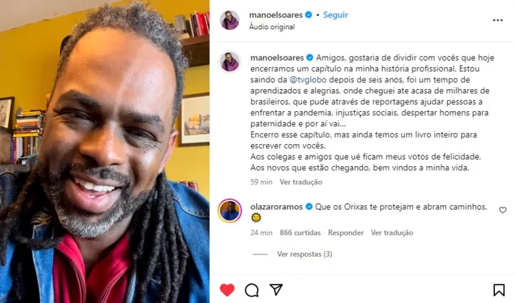 O apresentador fazia parte do programa Encontro, exibido na programação das manhãs, e do Papo de Segunda, do canal pago GNT