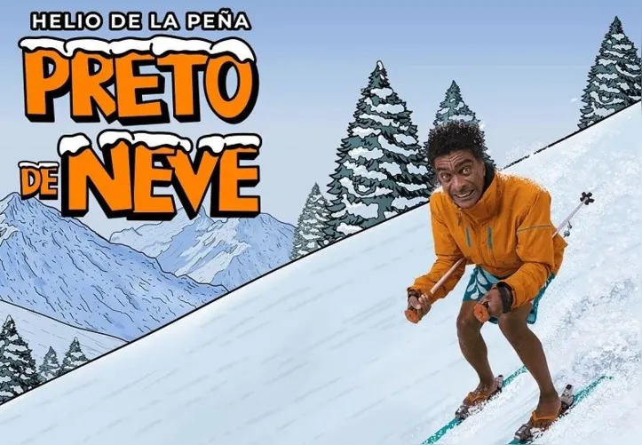 Segundo o humorista: “preto e neve não combinam, tanto que não existe esquimó africano.” A apresentação acontece no dia 8 de julho às 21h30, no Teatro Jorge Amado.